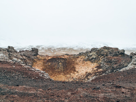 Island Saxhóll Krater