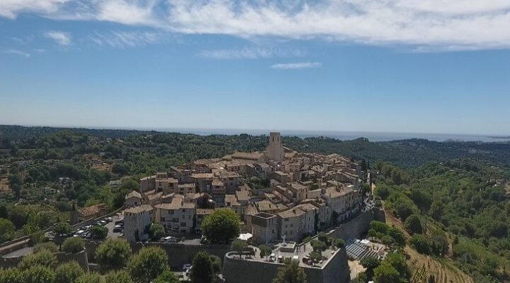 St Paul de Vence von oben