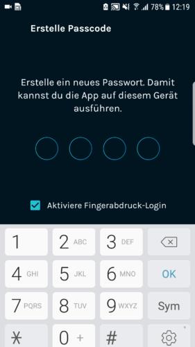 Schritt 1.8: App Passwort