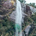 Neuseeland Milford Sound kleiner Wasserfall
