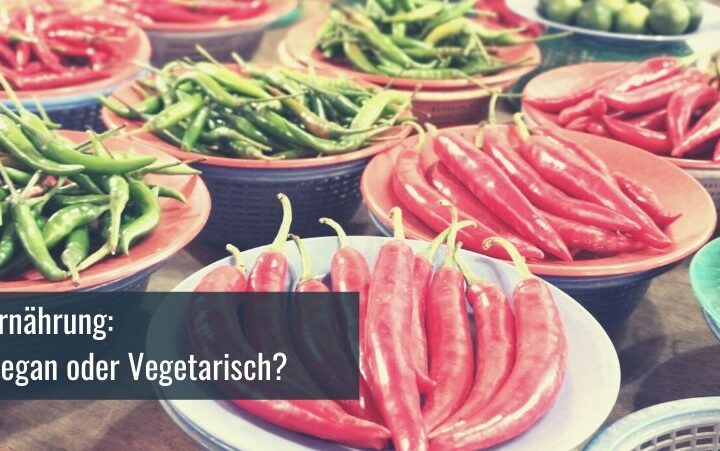 vegan oder vegetarisch