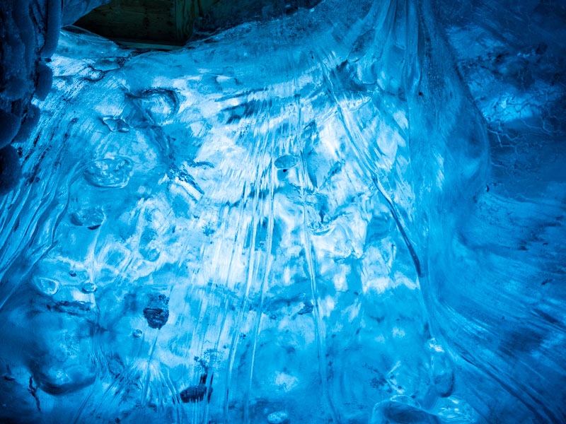 Island Ice Cave