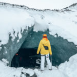 Island Gletscherwanderung Hoehleneingang