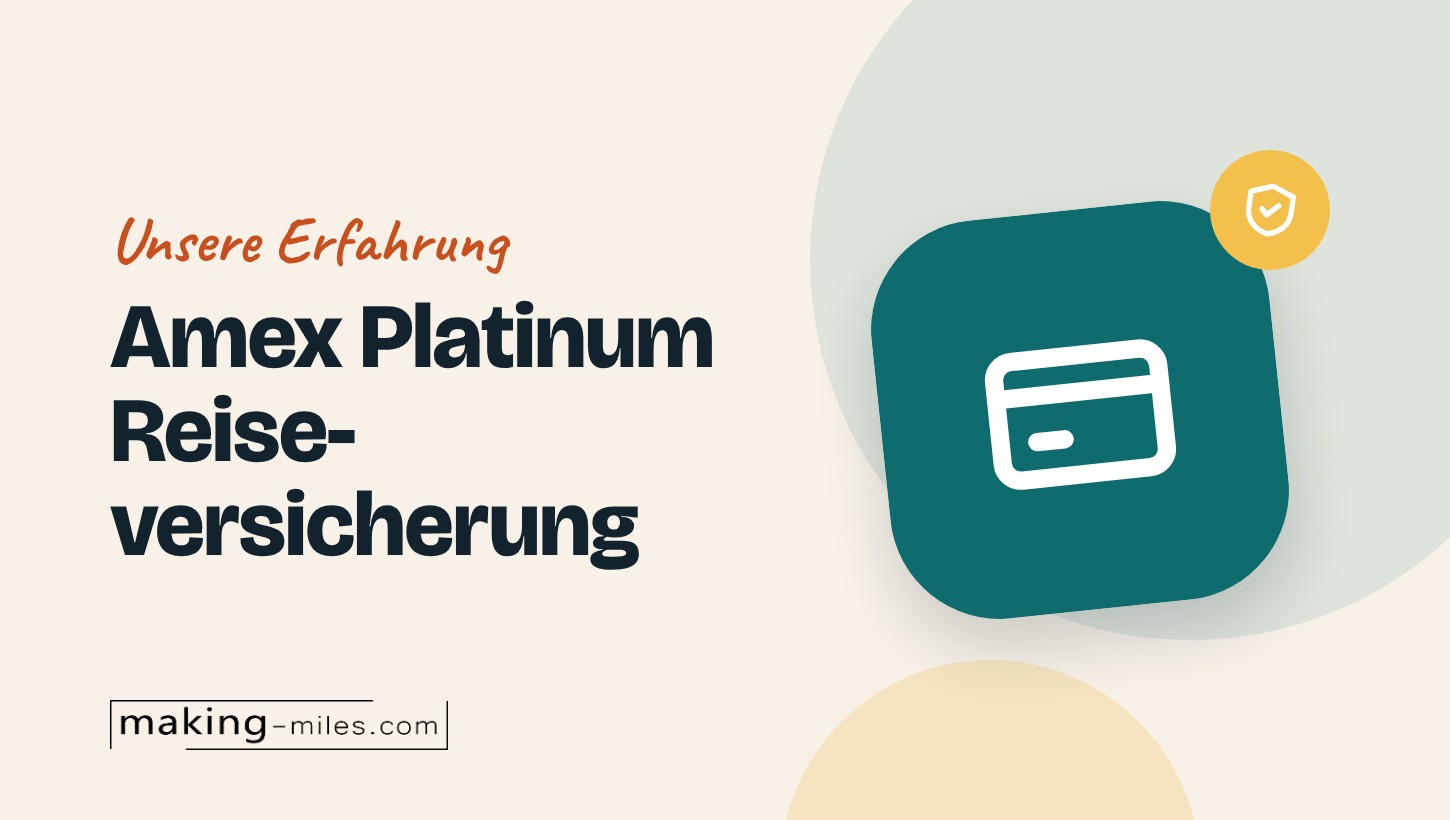 Grafik: Amex Platinum Reiseversicherung